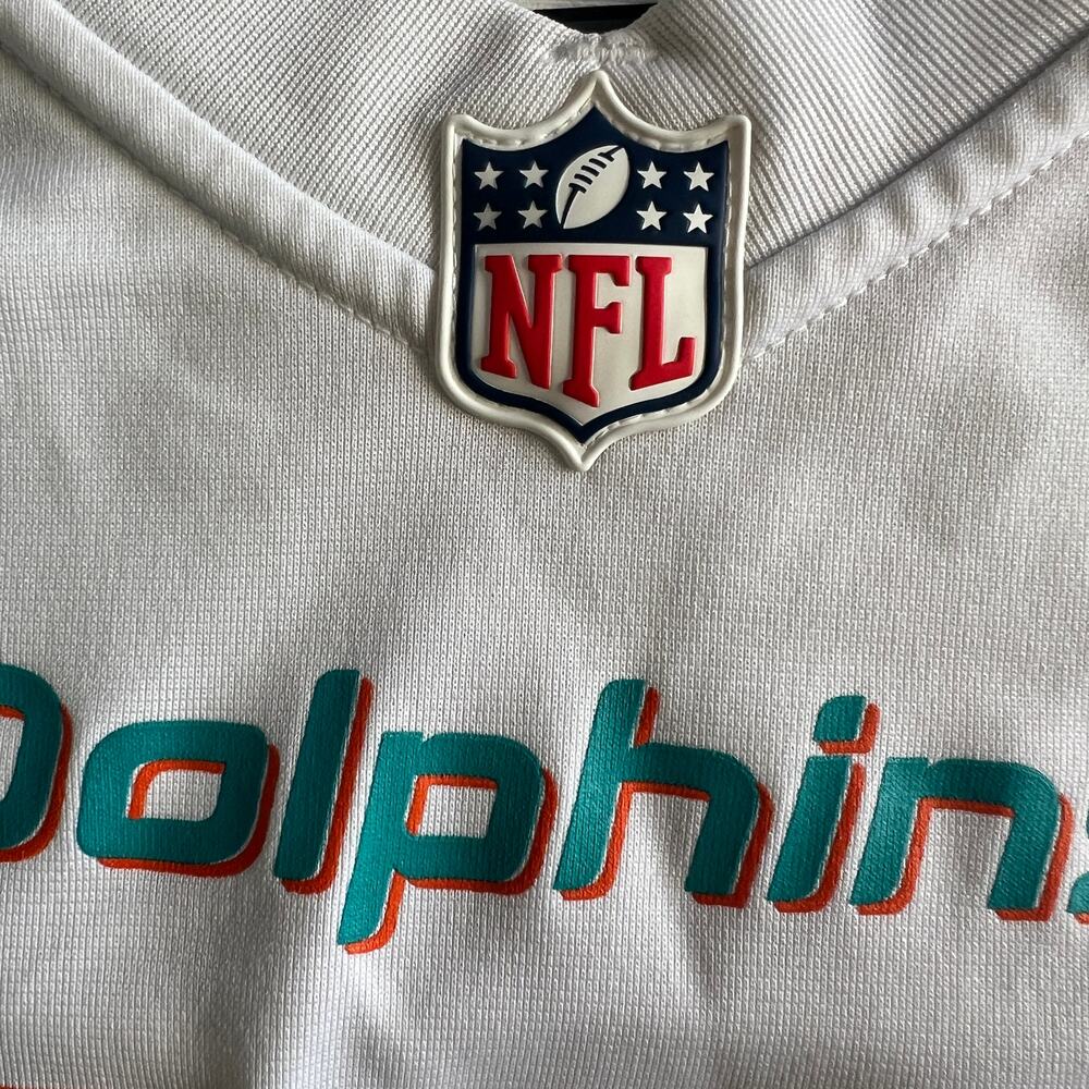 Nike Miami Dolphins Tyreek Hill #10 NFL On Field Jersey White Men’s Medium - Picture 7 of 16